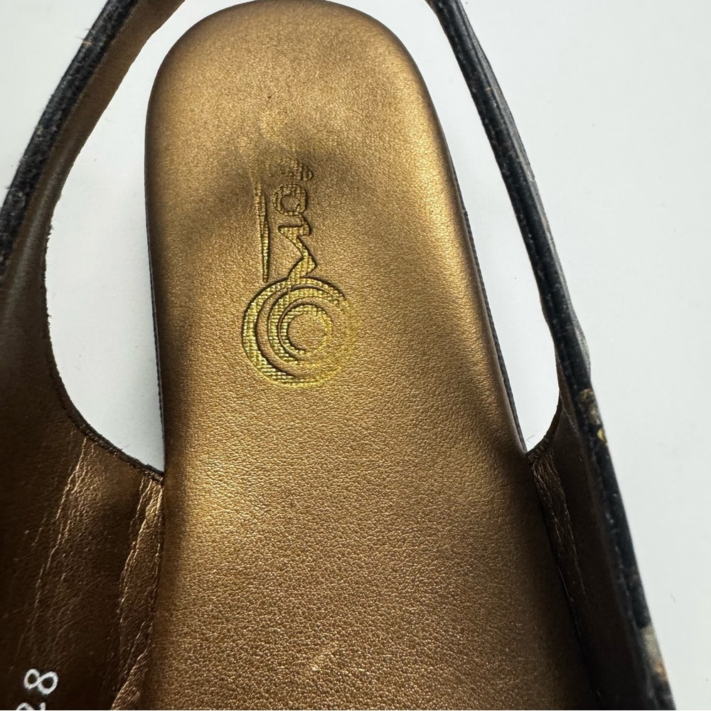 Icon “Masked Ball at the Opera” Slingback Sandals - Picture 4 of 4